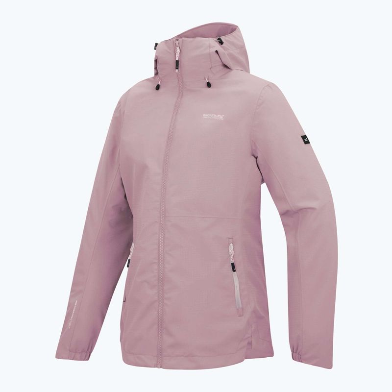 Women's rain jacket REGATTA Hamara IV powder lilac 11