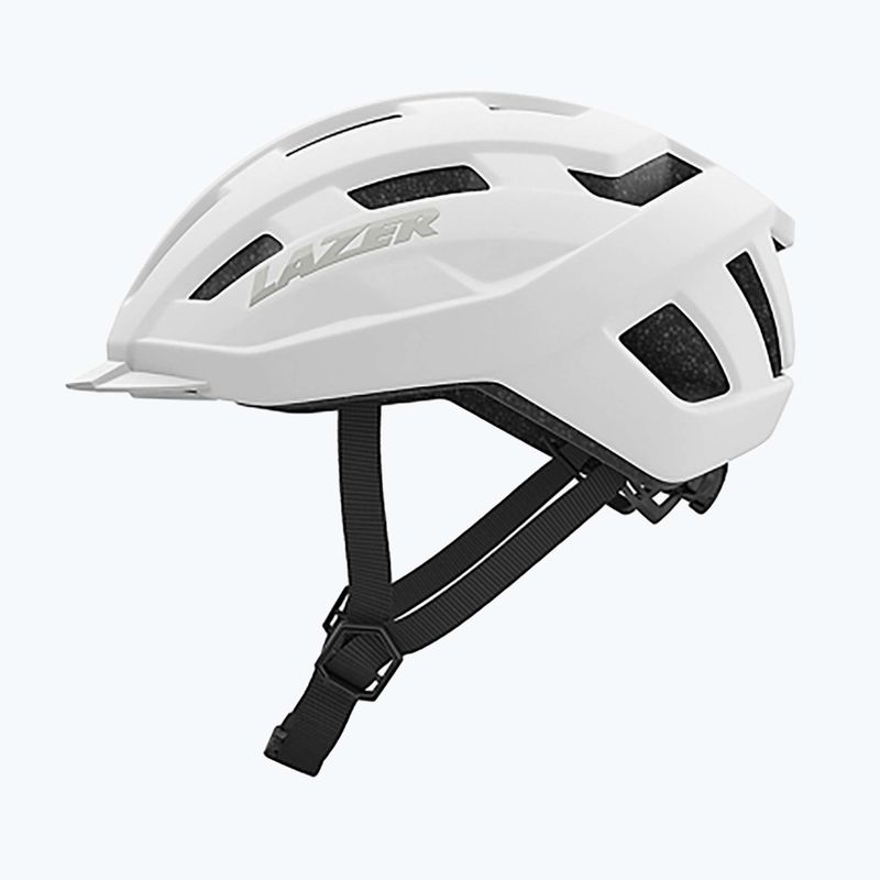 Bicycle helmet Lazer Codax KinetiCore + net matte full white 2