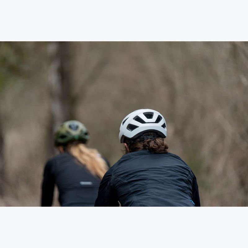 Bicycle helmet Lazer Codax KinetiCore + net matte full white 8