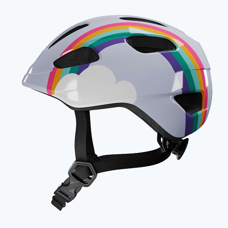 Lazer Pnut 2.0 KinetiCore rainbow children's bike helmet 3