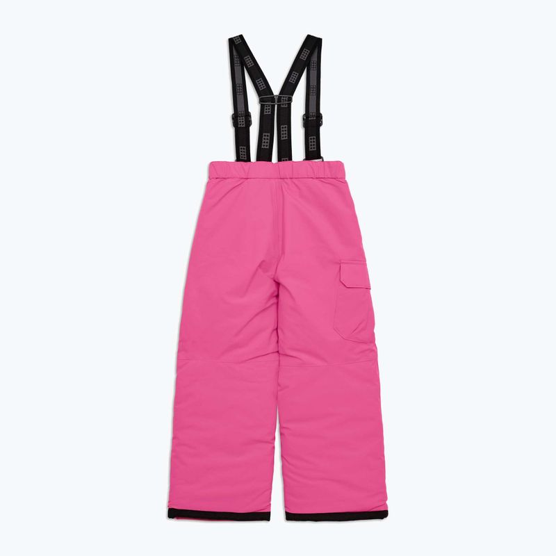 LEGO Lwpayton 701 pink children's ski trousers 2
