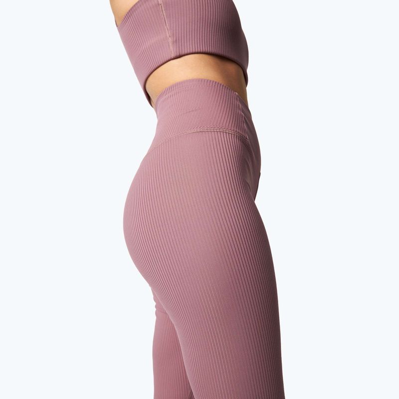 Women's training leggings Girlfriend Collective Rib pewter 7