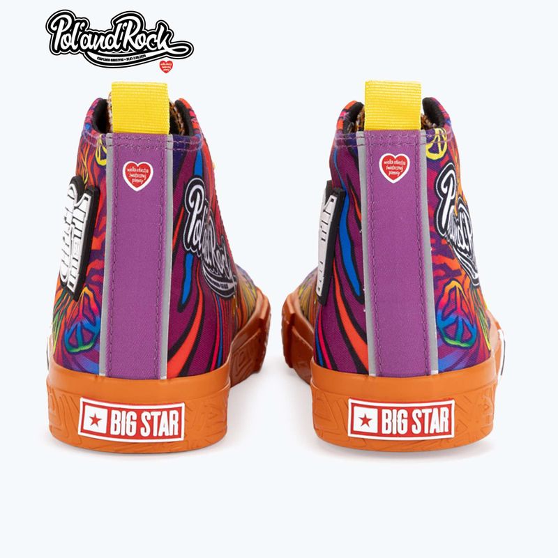 BIG STAR men's trainers SS174502 orange 11
