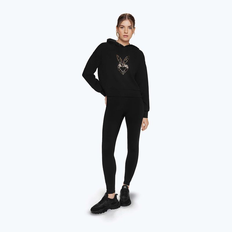 Women's Cardio Bunny Freeze training sweatshirt black 2