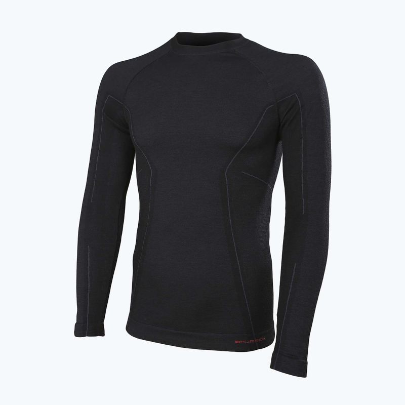 Men's thermal active sweatshirt Brubeck Active Wool black 2