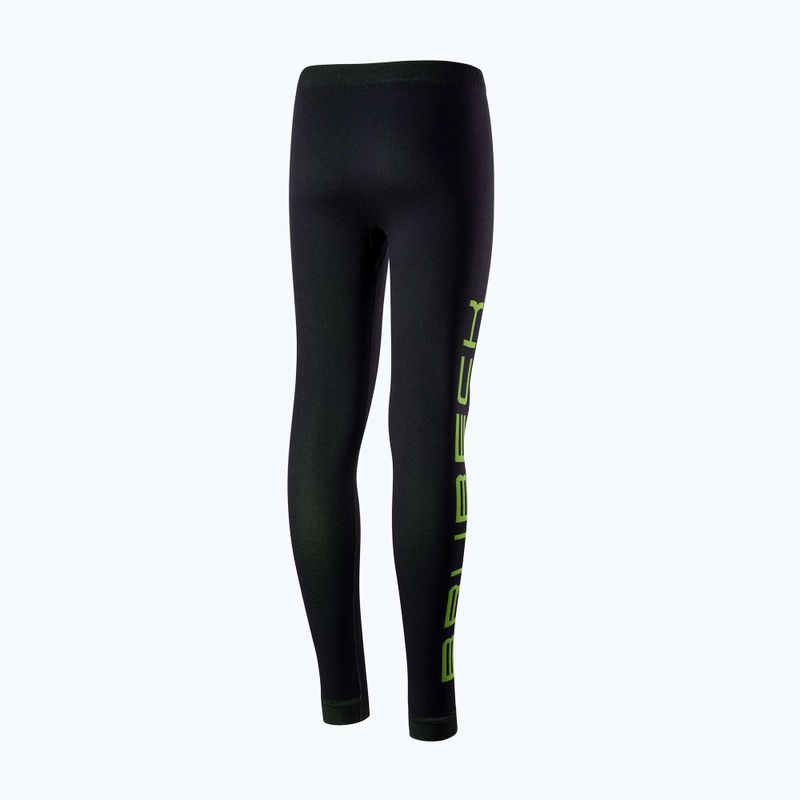 Children's thermal underwear set Brubeck Dry Junior black/neonowy 5
