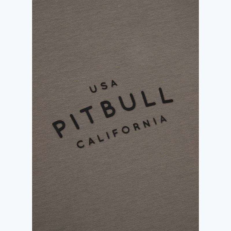 Men's sweatshirt Pitbull Sampson Hooded Sweatshirt taupe 7