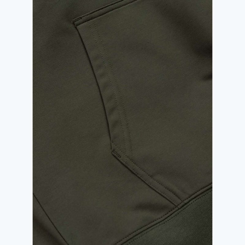 Men's Pitbull Troublemaker Hooded Sweatshirt old green 7