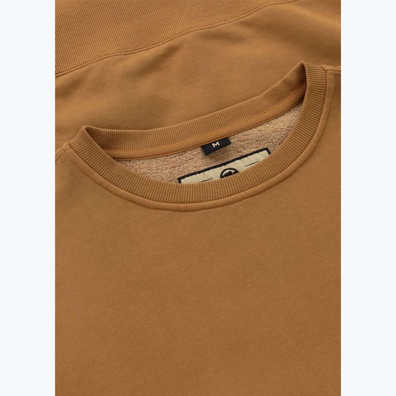 Men's sweatshirt Pitbull Lancaster 2 Crewneck Sweatshirt honey yellow 7