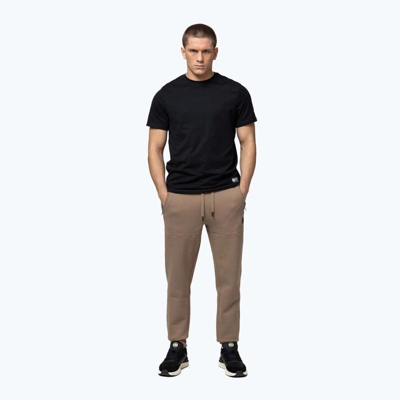 Men's trousers Pitbull Small Logo HD Track coyote brown 2