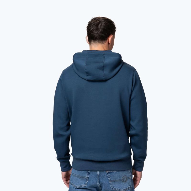 Men's sweatshirt Pitbull Sampson Hooded Sweatshirt petrol blue 3