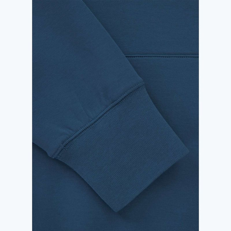 Men's sweatshirt Pitbull Sampson Hooded Sweatshirt petrol blue 9