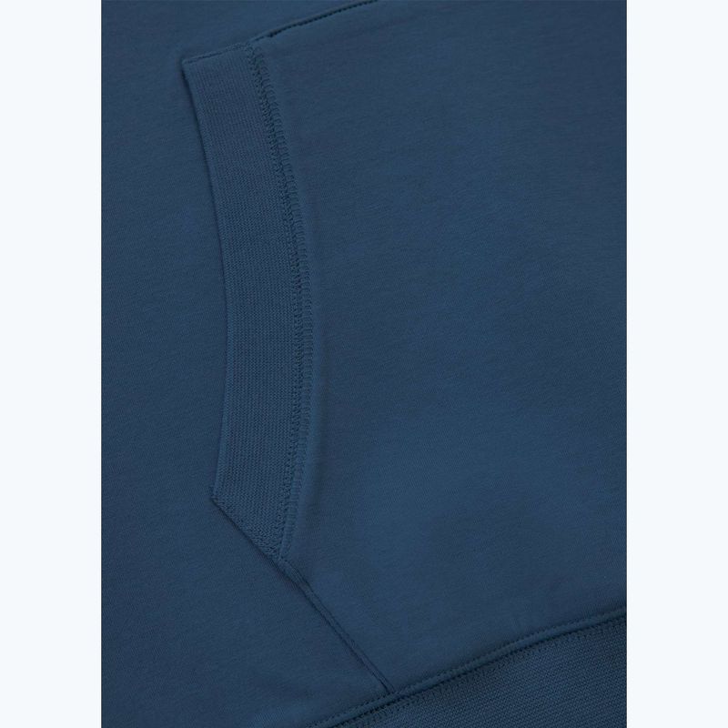 Men's sweatshirt Pitbull Sampson Hooded Sweatshirt petrol blue 10