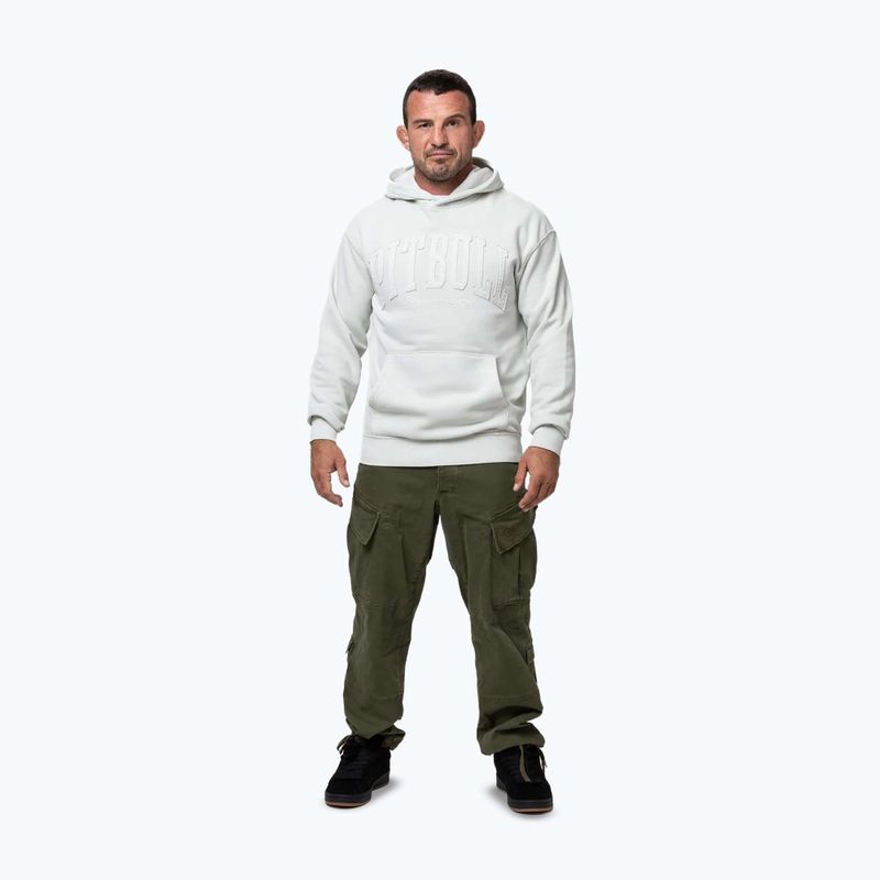 Men's sweatshirt Pitbull Orlando Hooded white stone 2