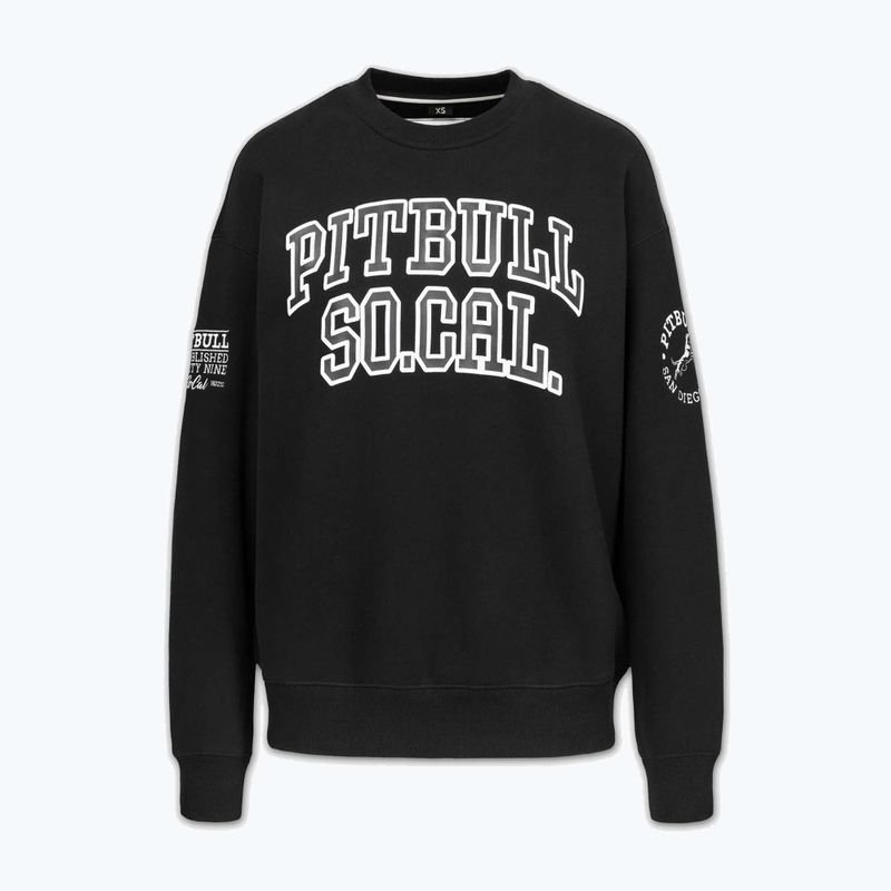 Women's sweatshirt Pitbull Crewneck Fiora black/black 5