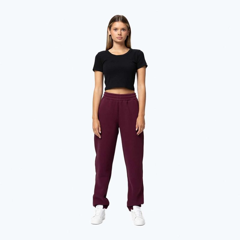 Women's trousers Pitbull Tulla grape wine 4