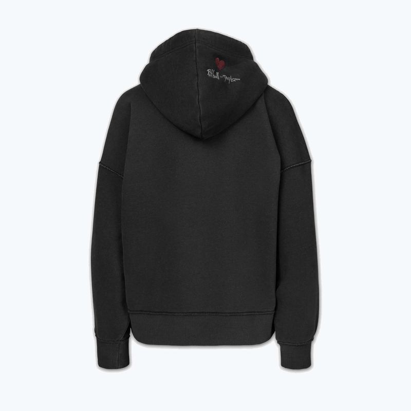 Women's sweatshirt Pitbull Thick & Thin Hooded dark graphite 5