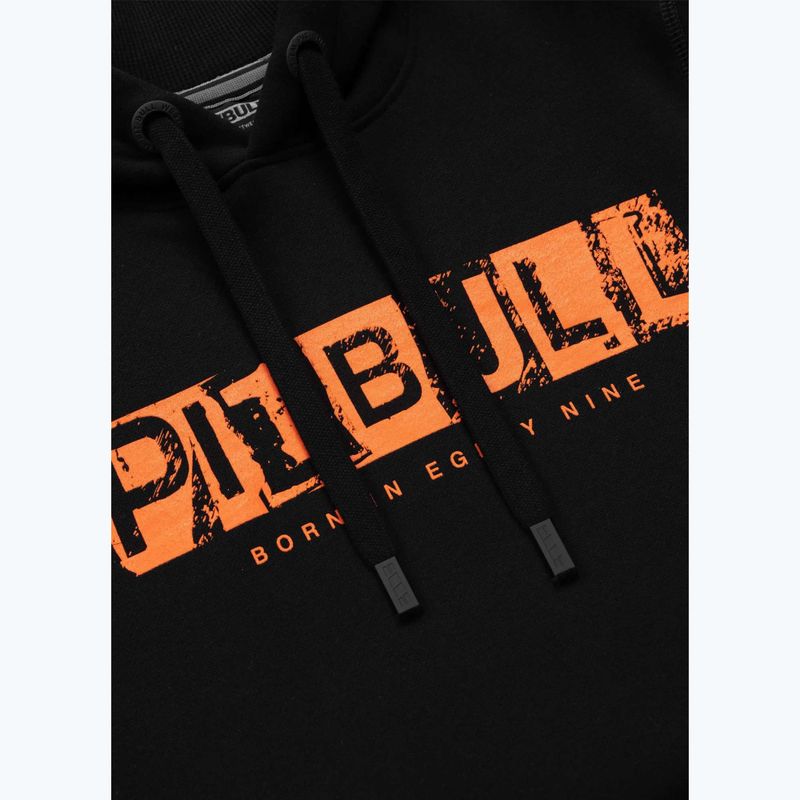 Men's sweatshirt Pitbull Blacky Hooded black 6