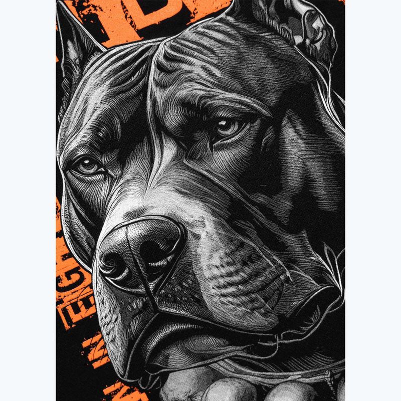 Men's sweatshirt Pitbull Blacky Hooded black 8