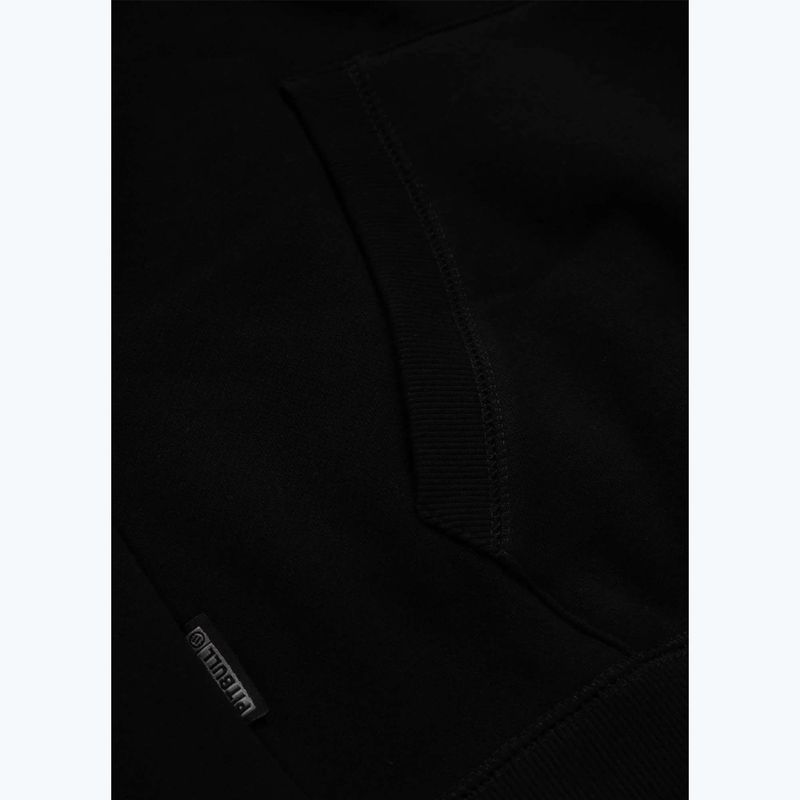 Men's sweatshirt Pitbull Blacky Hooded black 10