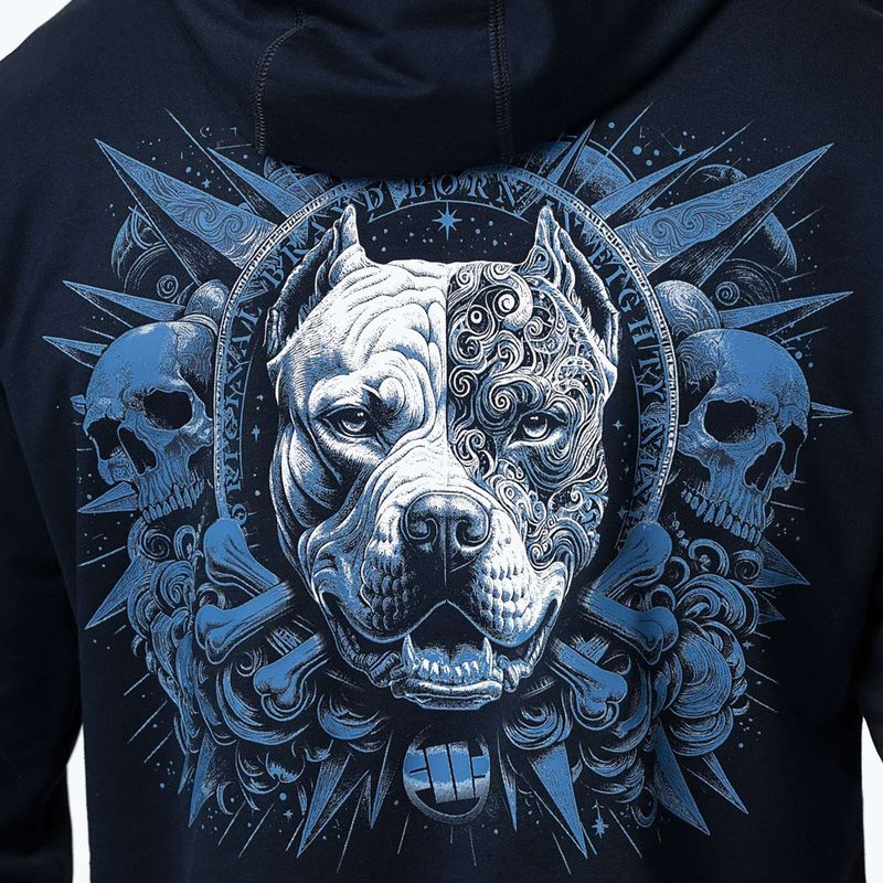 Men's sweatshirt Pitbull World Sweatshirt Hooded dark navy 4