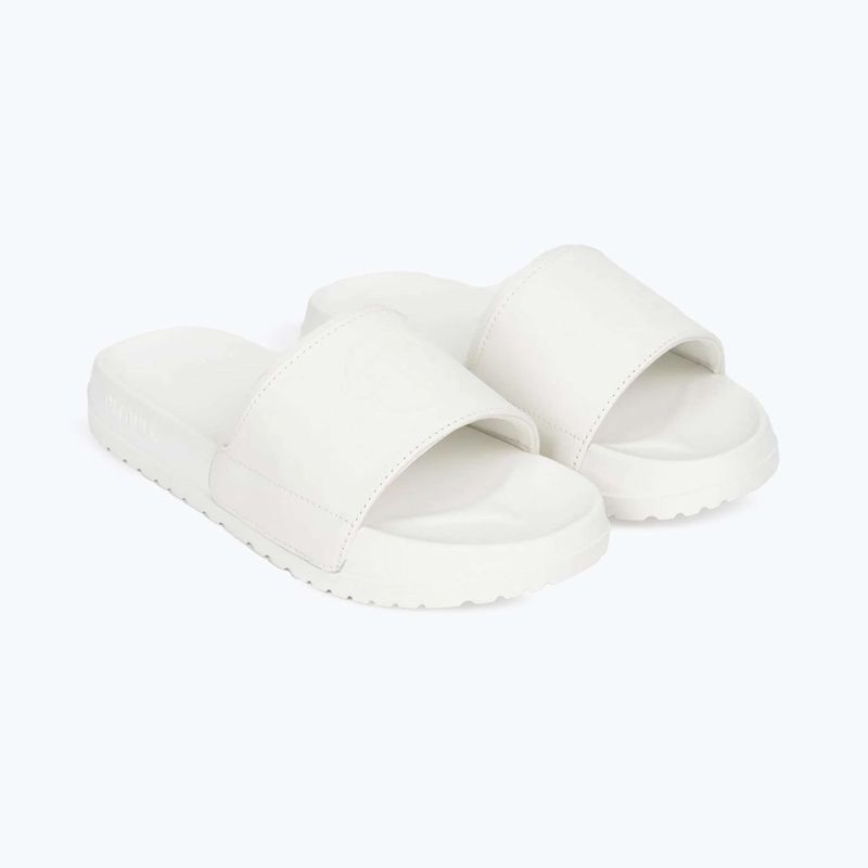 Women's slides Pitbull White logo 8
