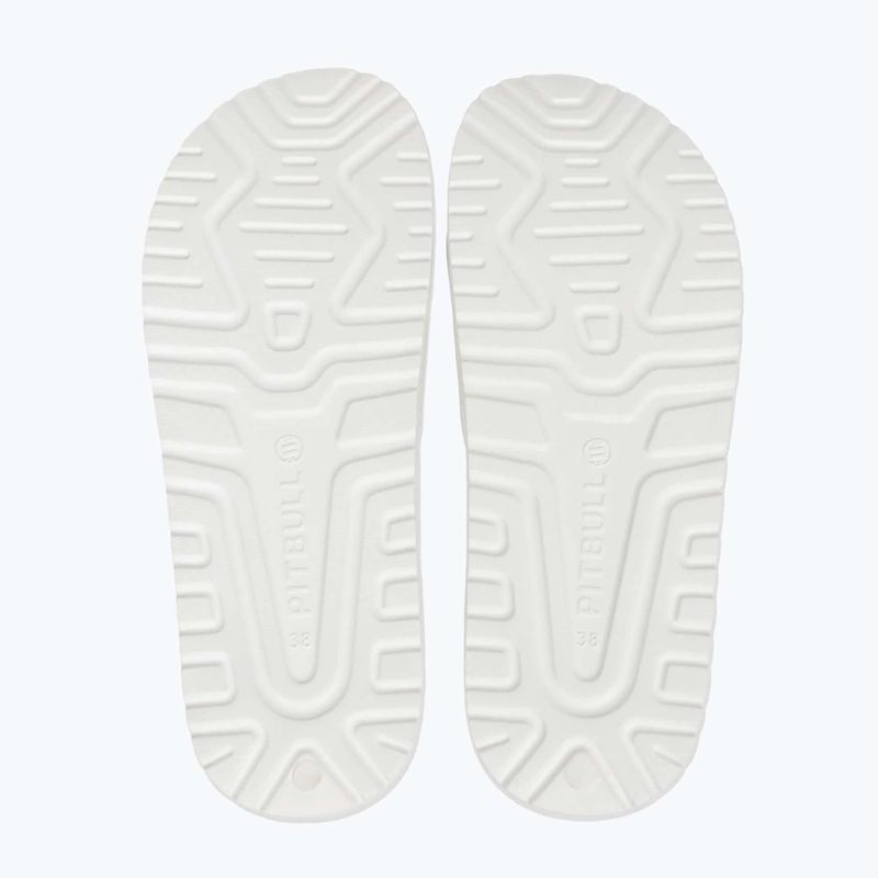 Women's slides Pitbull White logo 10