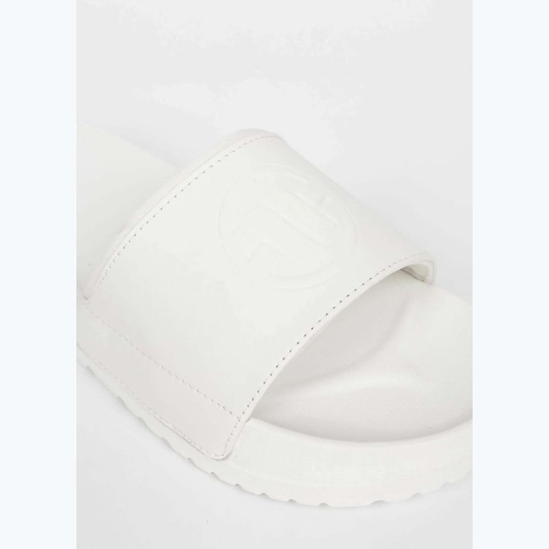 Women's slides Pitbull White logo 12