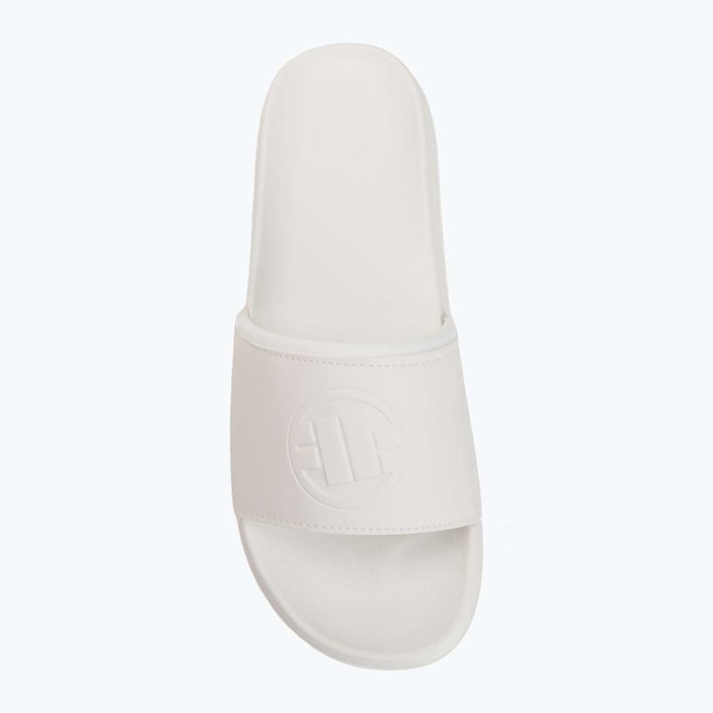Women's slides Pitbull White logo 5