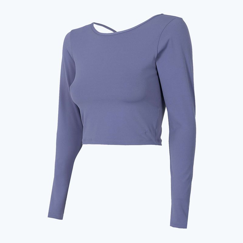 Women's yoga top 4F blue H4Z22-TSDL019 3