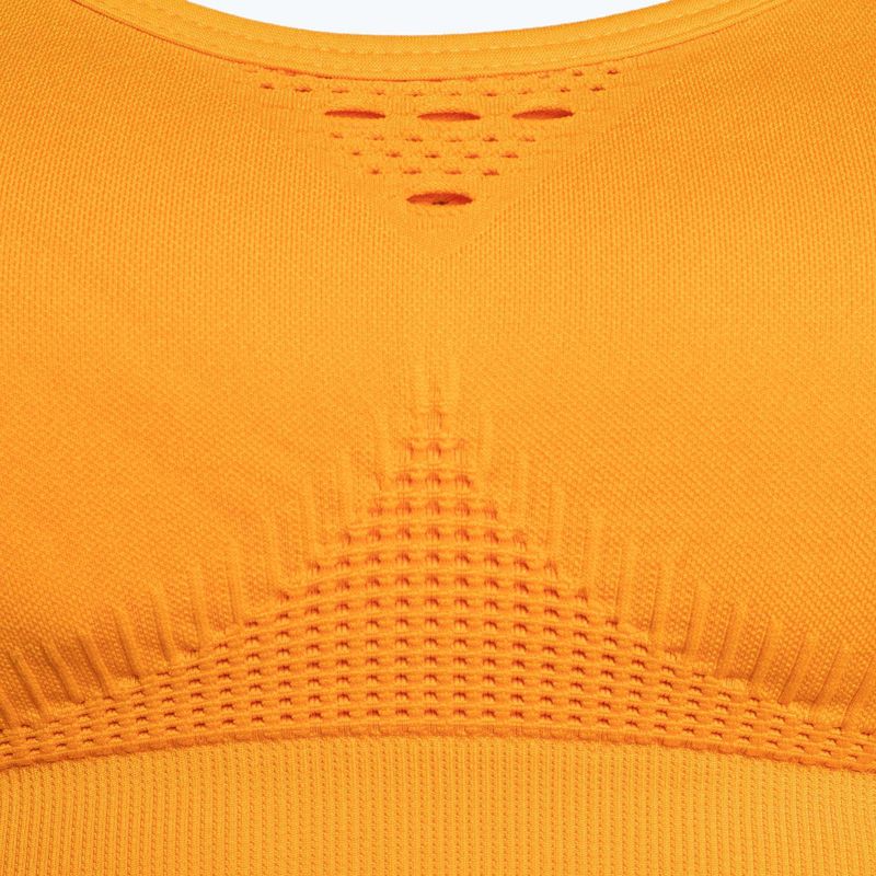 Carpatree Phase Seamless yellow fitness bra CP-PSB-GY 7