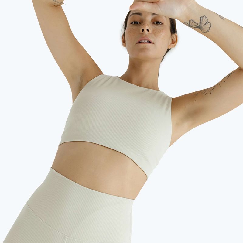 Women's yoga leggings JOYINME Unity Ribbed 7/8 buttercream 4