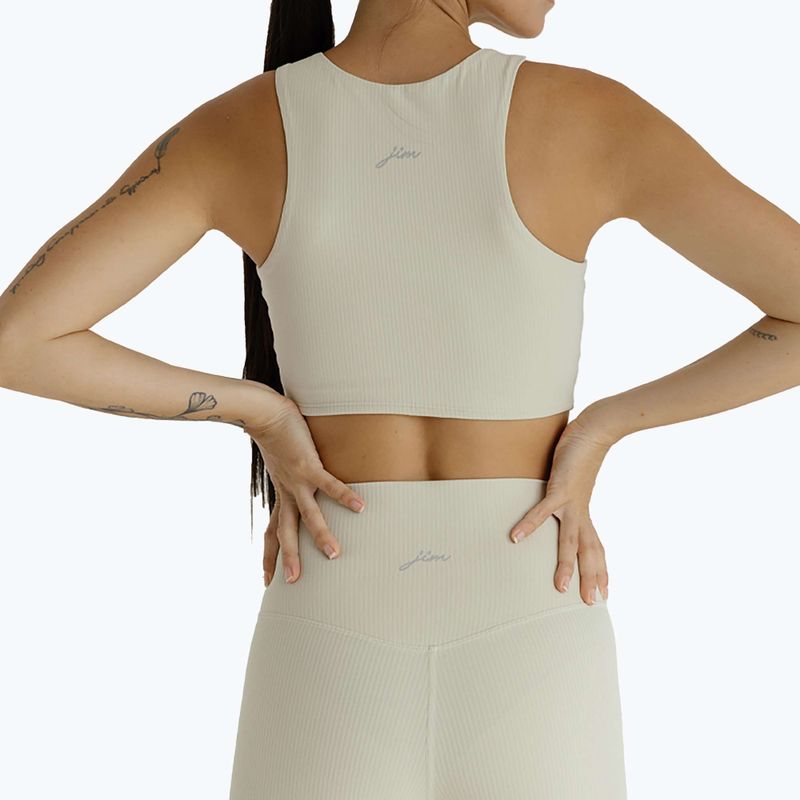 Women's yoga leggings JOYINME Unity Ribbed 7/8 buttercream 5