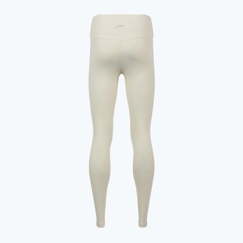 Women's yoga leggings JOYINME Unity Ribbed 7/8 buttercream 9