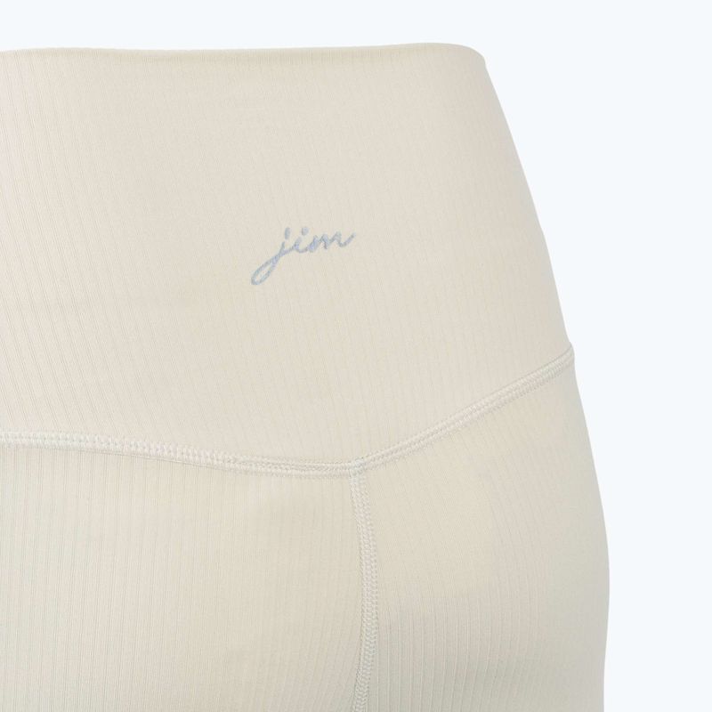 Women's yoga leggings JOYINME Unity Ribbed 7/8 buttercream 10
