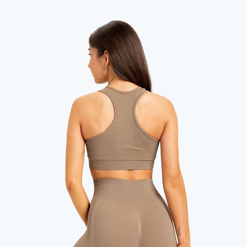 Gym Glamour Push Up Nude 320 fitness bra 2