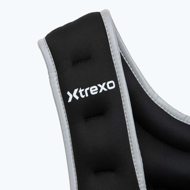 XTREXO 8kg weight training waistcoat black WV-08 4