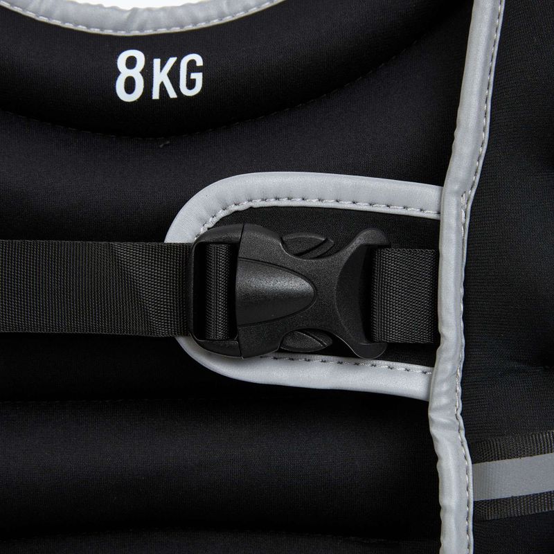 XTREXO 8kg weight training waistcoat black WV-08 5