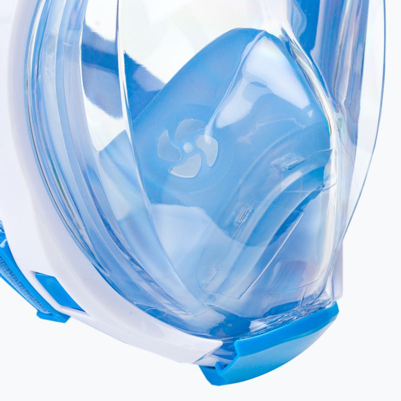Children's full face mask for snorkelling AQUASTIC blue SMK-01N 8