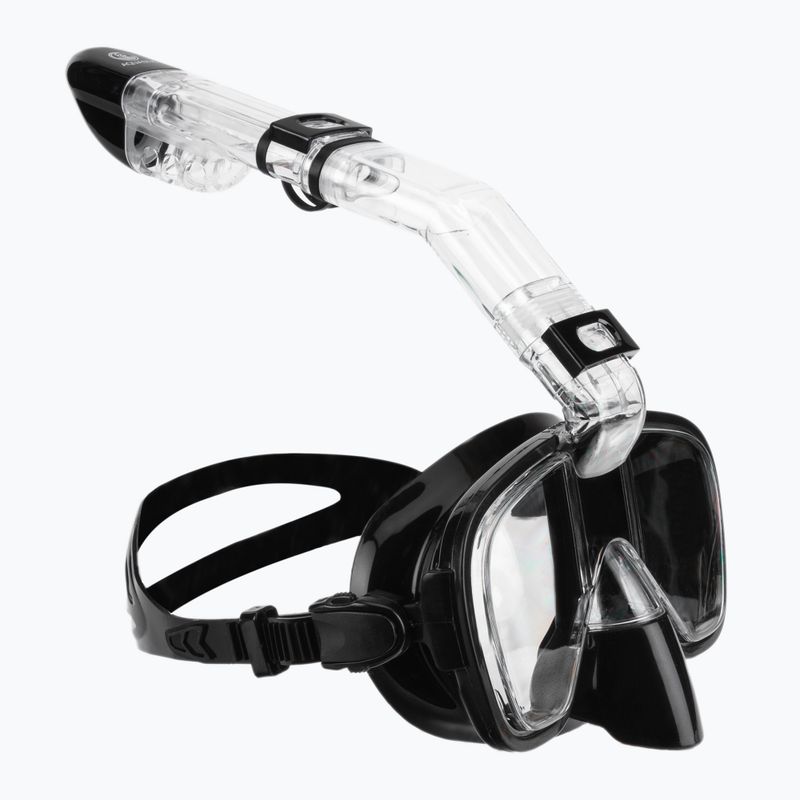 AQUASTIC Snorkelling Kit Black SMFK-01LC 12