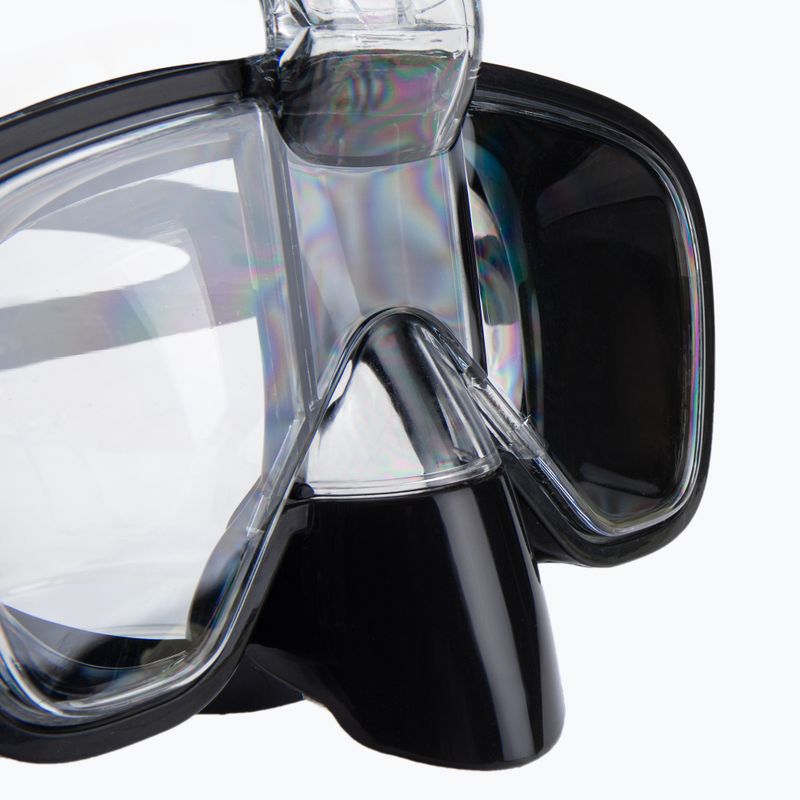 AQUASTIC Snorkelling Kit Black SMFK-01LC 16