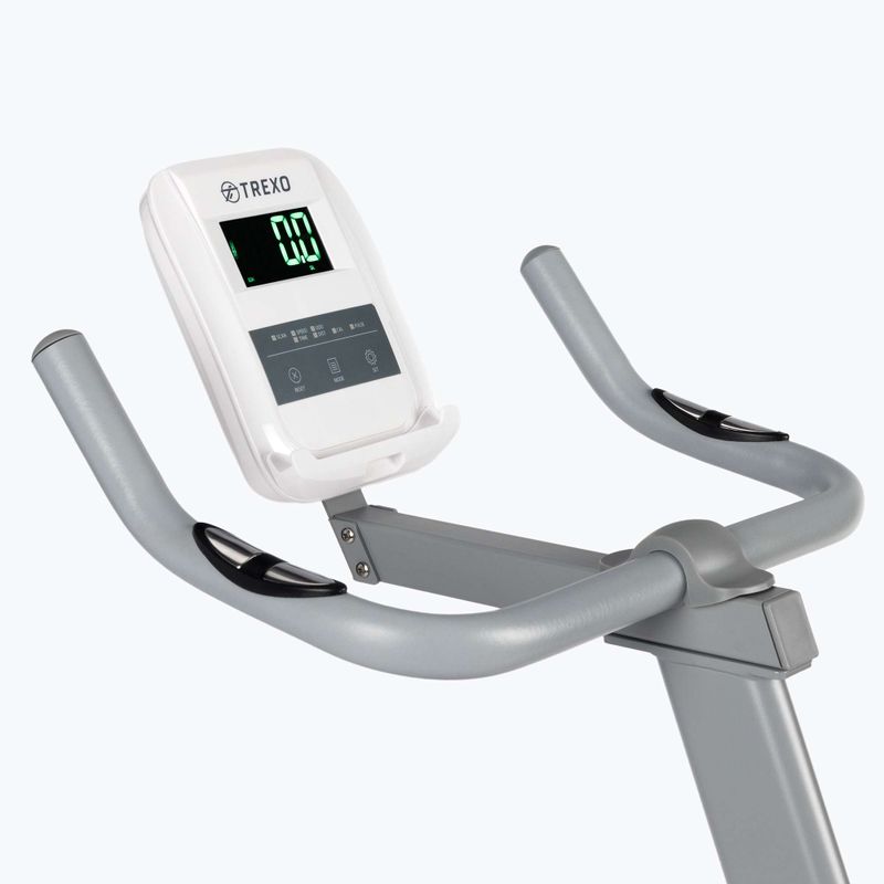 XTREXO stationary bike white EB-500S 12