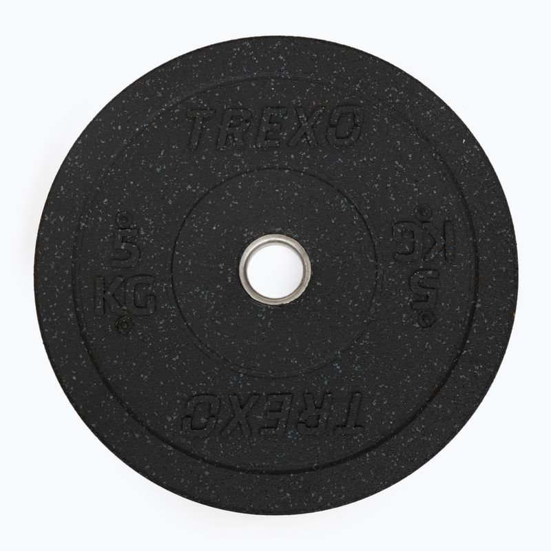 XTREXO Olympic bumper weights black TRX-BMP005 5 kg 3
