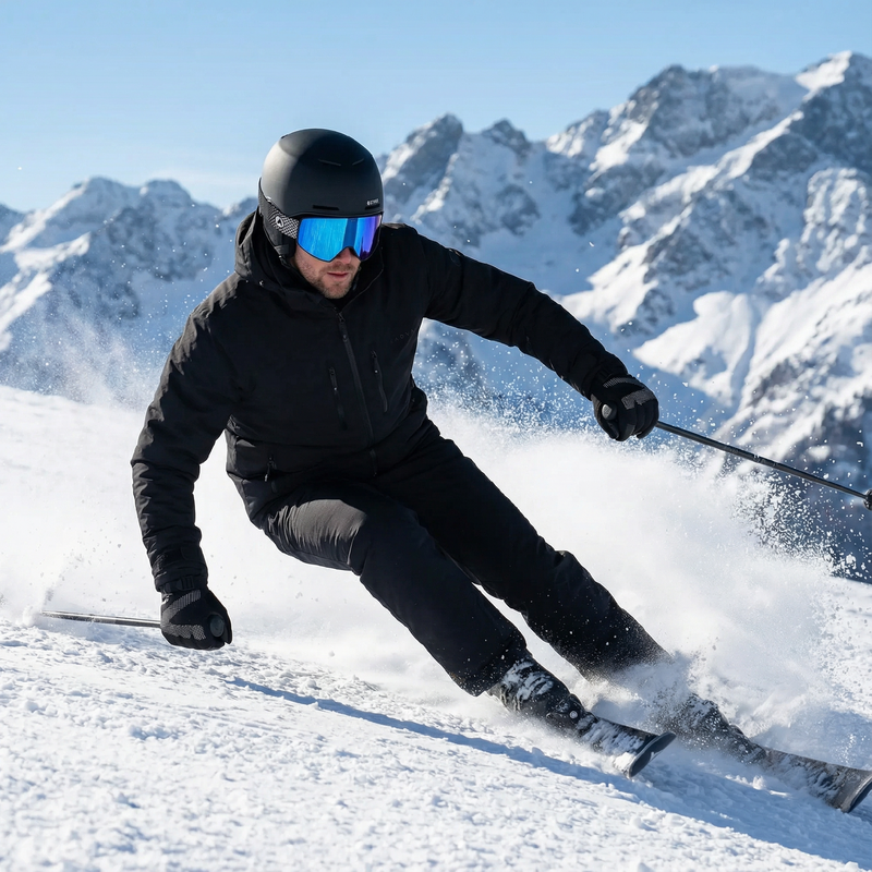 Ski goggles ATTABO narciarskie Kinik black 5