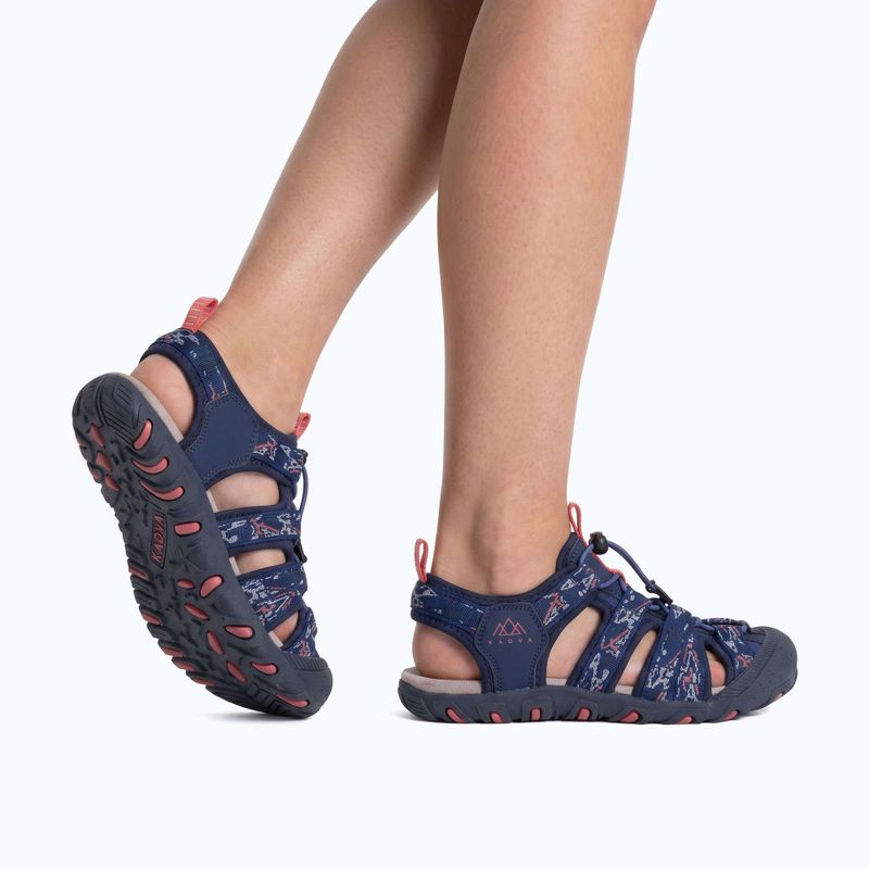 Children's hiking sandals KADVA Vitra T blue 2