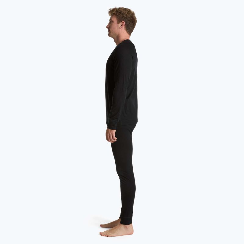 WOOLCANO Merino men's thermal underwear set SET0540 black 2