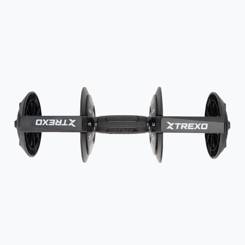 XTREXO adjustable dumbbell TXO-B4W002 24 kg black 10