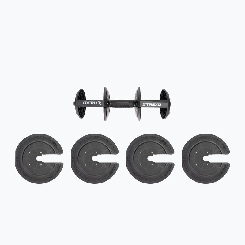 XTREXO adjustable dumbbell TXO-B4W002 24 kg black 11