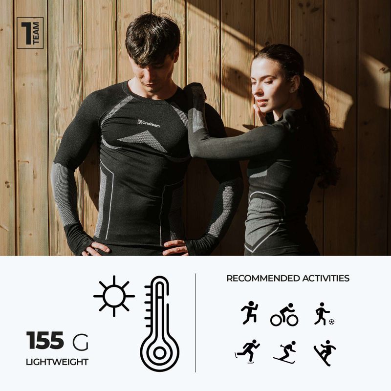 Men's OneTeam Achill Set thermal underwear black 13