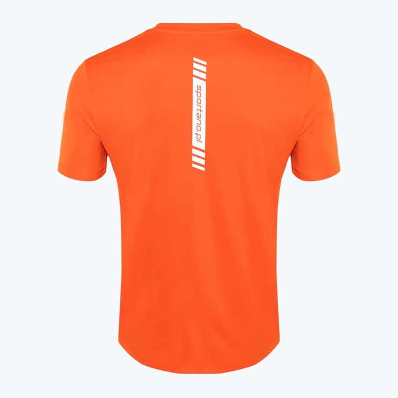 SPORTANO Active Men's running shirt orange 2